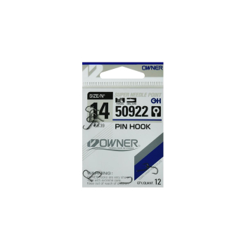 Haczyki Owner 50922/14 - ciemnostalowy+