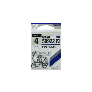 Haczyki Owner 50922/4 - ciemnostalowy+