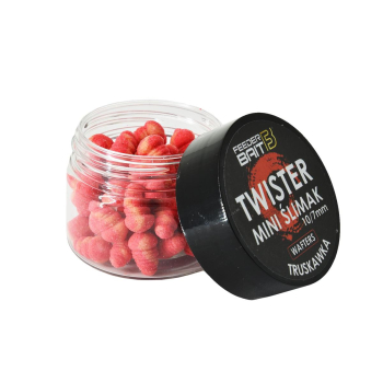 Mini Ślimak Feeder Bait Truskawka 10/7mm 25ml