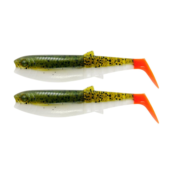 Przynęta S.G. Cannibal Shad 15cm Oli.H.Orange 2szt
