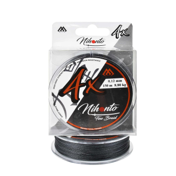 Plecionka Mikado Nihonto Fine B.0.12mm150m czarna