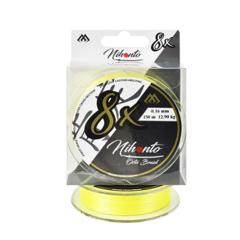 Plecionka Mikado Nihonto Octa B.0.16mm150mf.żółta