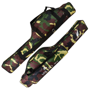 Pokrowiec Mikado na wędki 2 komory 100cm camo -99760